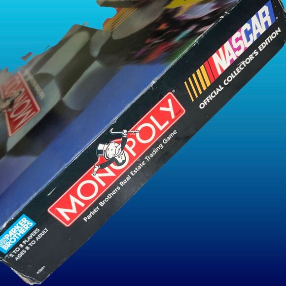 Vtg 1997 NASCAR Monopoly Official Collector's Edition Board Game - Picture 9 of 9